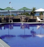 30' x 60' commercial pool with all ceramic tile interior finish.